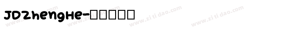 JDZhengHe字体转换