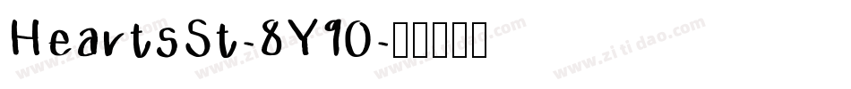 HeartsSt-8Y90字体转换