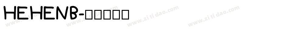HEHENB字体转换