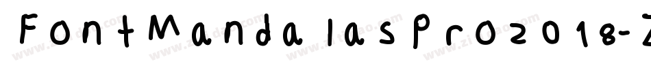 FontMandalasPro2018-ZxV8字体转换