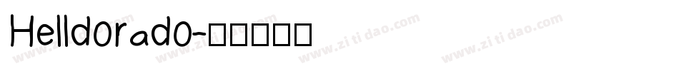 Helldorado字体转换