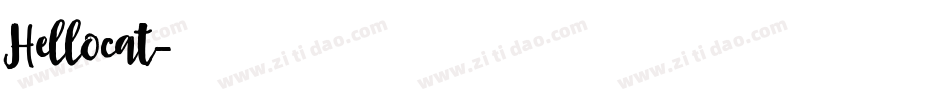 Hellocat字体转换