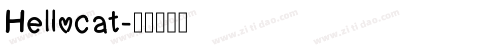 Hellocat字体转换