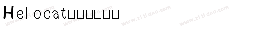 Hellocat字体转换