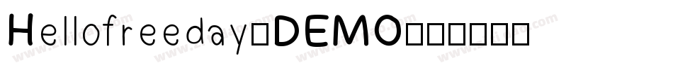 Hellofreeday-DEMO字体转换