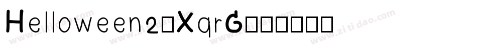 Helloween2-XqrG字体转换