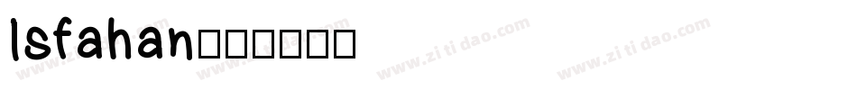 Isfahan字体转换
