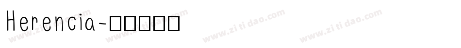 Herencia字体转换