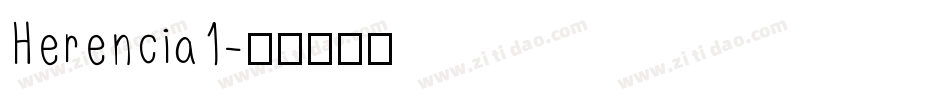 Herencia1字体转换