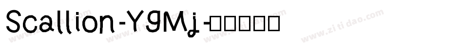Scallion-Y9Mj字体转换