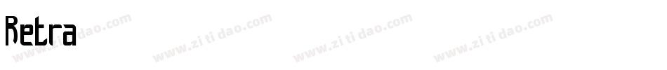 Retra字体转换