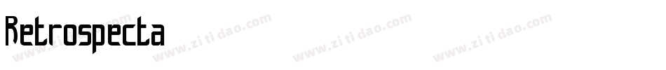 Retrospecta字体转换