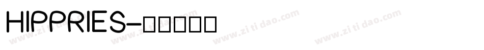 HIPPRIES字体转换
