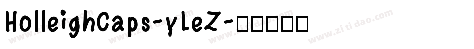 HolleighCaps-yLeZ字体转换