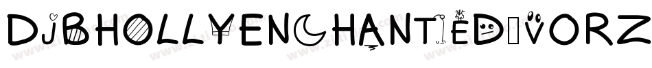 DjbHollyEnchanted-vORZ字体转换