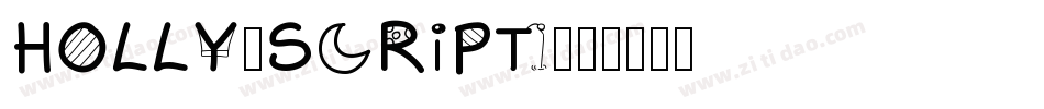 Holly-Script字体转换