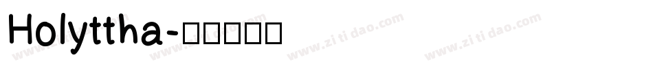 Holyttha字体转换