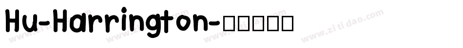 Hu-Harrington字体转换