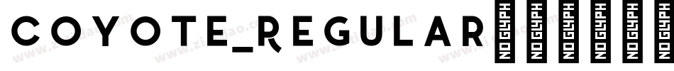 Coyote_Regular字体转换