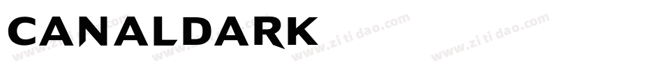 CanalDark字体转换