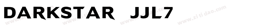 Darkstar-jJl7字体转换