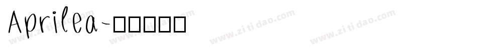 Aprilea字体转换