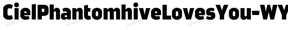 CielPhantomhiveLovesYou-WYZY字体转换