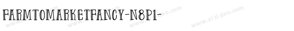 FarmToMarketFancy-n8P1字体转换