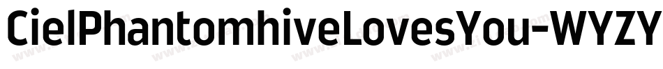 CielPhantomhiveLovesYou-WYZY字体转换