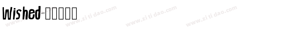 Wished字体转换
