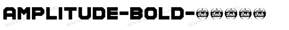 Amplitude-Bold字体转换