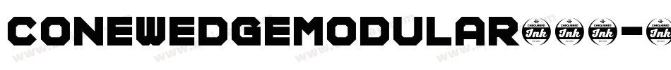ConeWedgeModular手机版字体转换