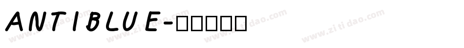 ANTIBLUE字体转换