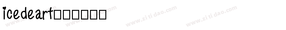 icedeart字体转换