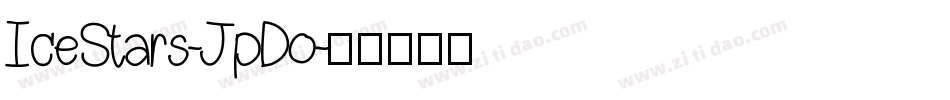 IceStars-JpDo字体转换