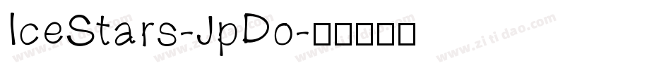 IceStars-JpDo字体转换
