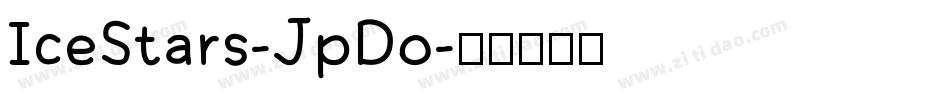 IceStars-JpDo字体转换