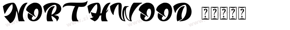 NORTHWOOD字体转换