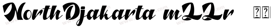 NorthDjakarta-mLLr9字体转换