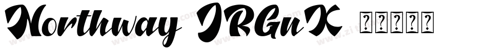 Northway-JRGnK字体转换