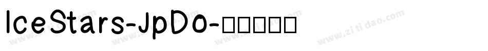 IceStars-JpDo字体转换