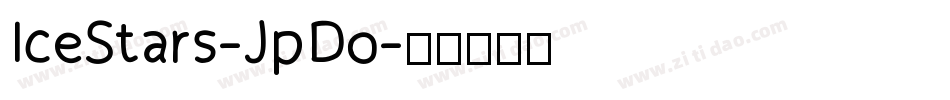 IceStars-JpDo字体转换