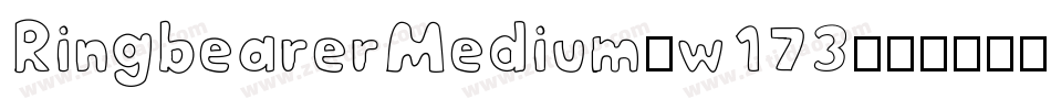 RingbearerMedium-w173字体转换