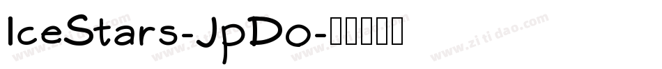 IceStars-JpDo字体转换