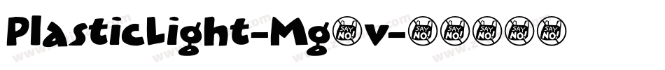 PlasticLight-Mg5v字体转换