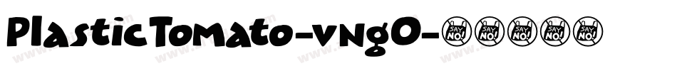 PlasticTomato-vngO字体转换