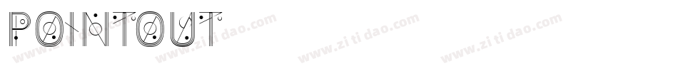 POINTOUT字体转换