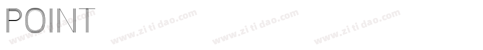 point字体转换