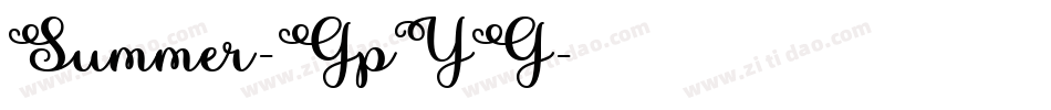 Summer-GpYG字体转换