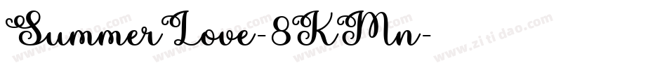 SummerLove-8KMn字体转换